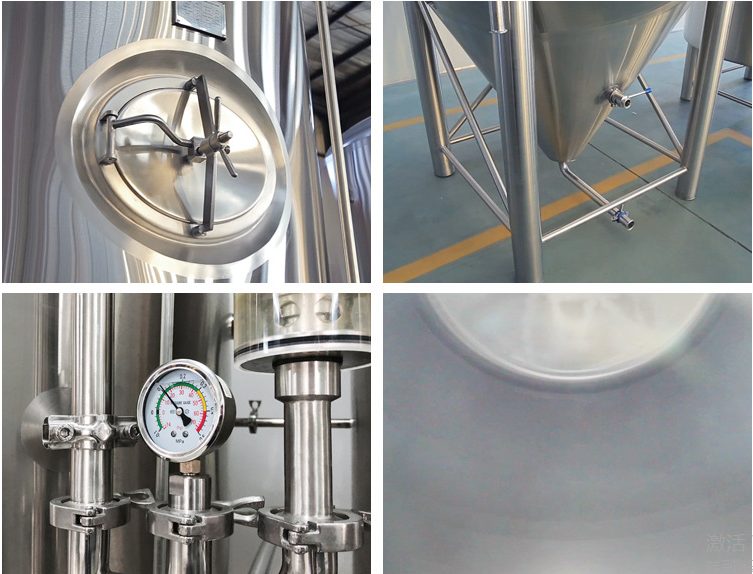  3BBL High quality SUS304 craft beer conical fermenter for sale  from China  WEMAC